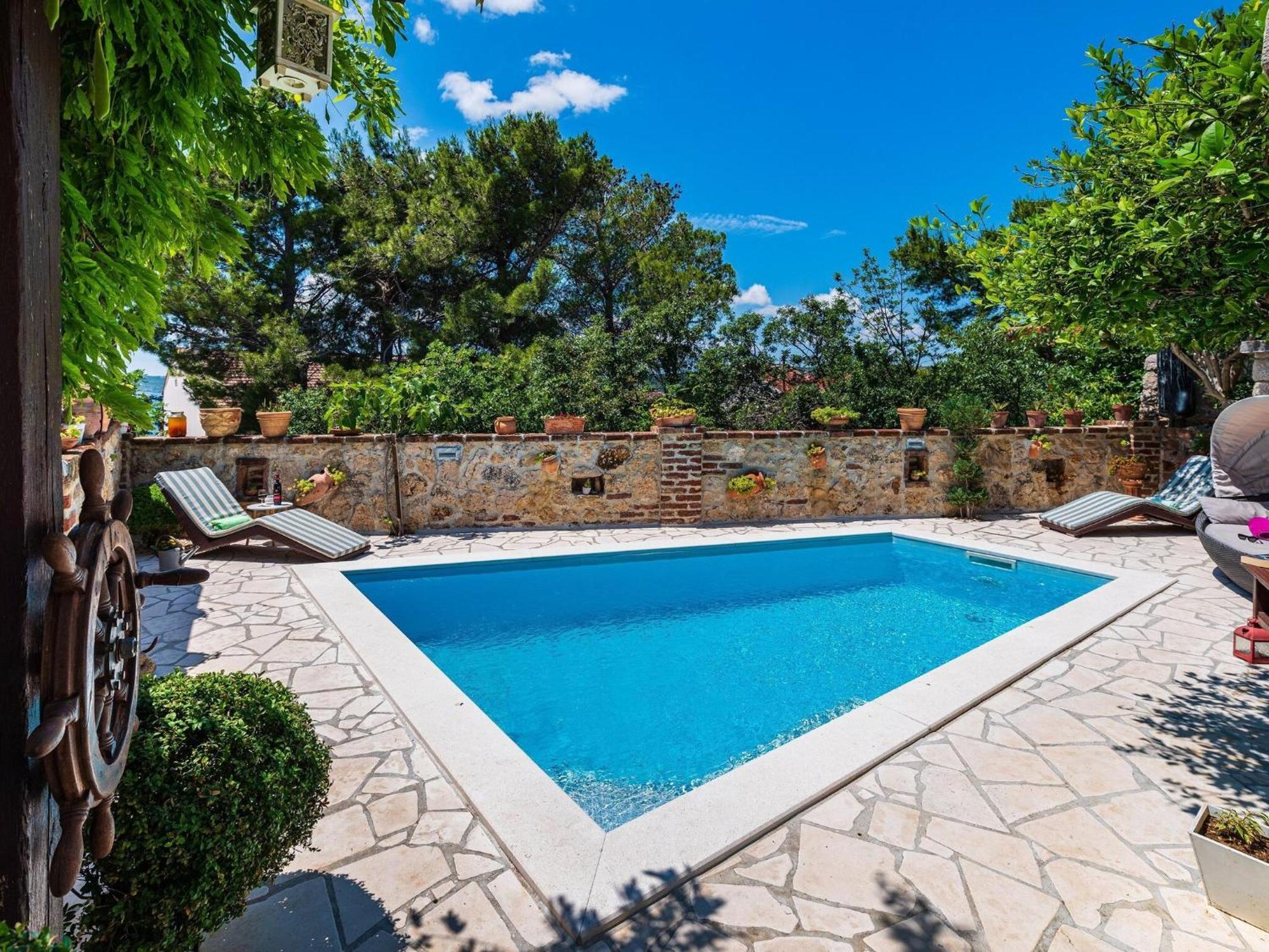 Beautiful Holiday Home With Private Pool, Nice Garden With Relax Area, Taverne 马斯莱尼察 外观 照片